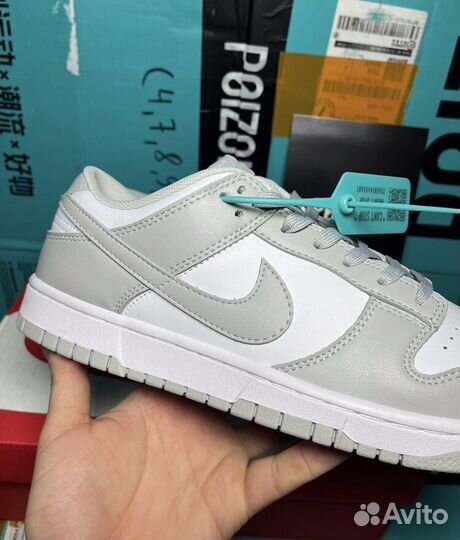 Nike Dunk low grey fog оригинал