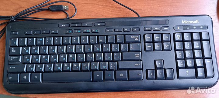 Клавиатура проводная Microsoft Wired Keyboard 600
