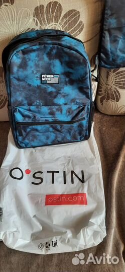 Новый рюкзак и мешок для обуви