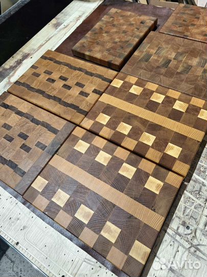 Доска разделочная торцевая