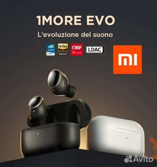 Беспроводные наушники Xiaomi 1More EVO Оригинал