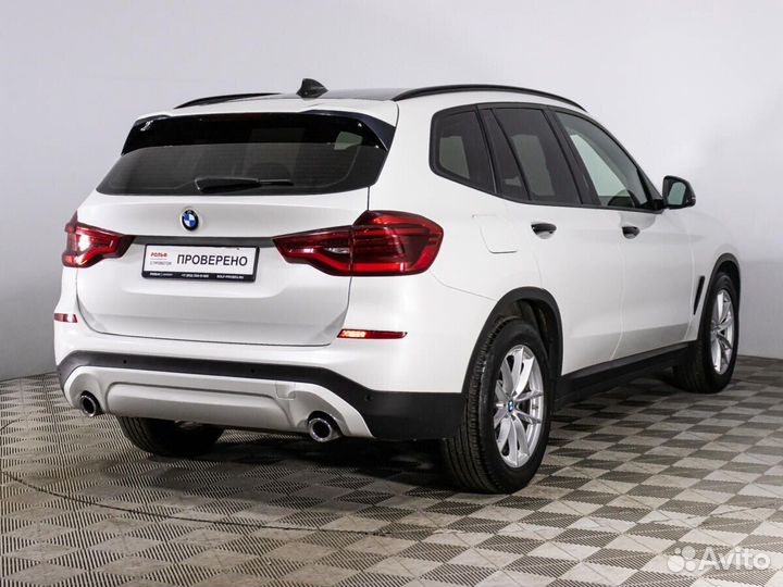 BMW X3 2.0 AT, 2019, 68 378 км