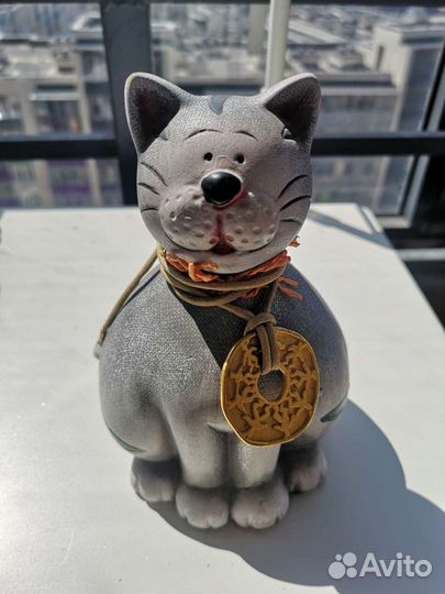 Копилка керамическая Кот