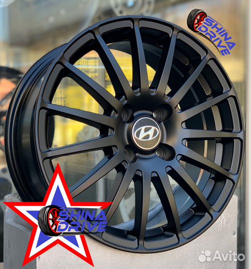 Диски Hyundai RS R16 4x100 Black Matt