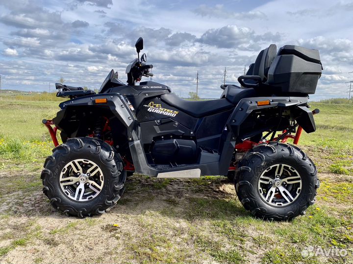 Guepard 650 eps 2000км пробег