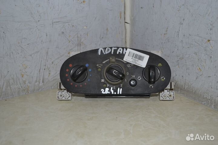 Блок управления печкой Renault Logan