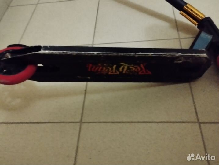 Трюковой самокат tech team duker 101 (на запчасти)