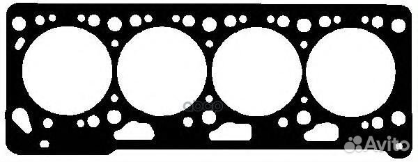 Прокладка гбц металлическая 621082 Elring