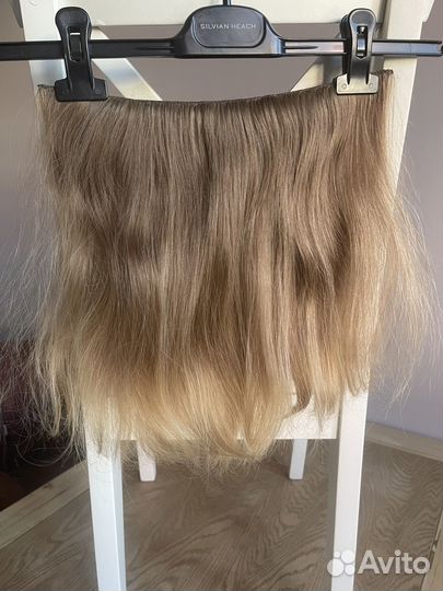 Нано тресс детские волосы блонд