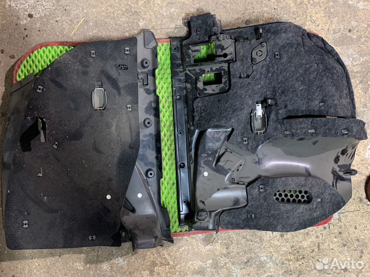 Накладка торпеды mercedes w212