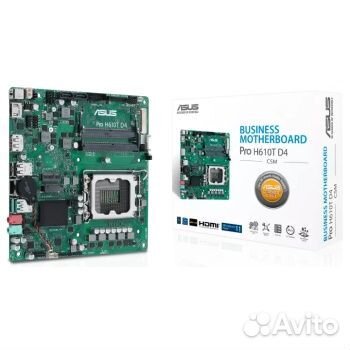 Asus PRO H610T D4-CSM, Socket 1700 новая с гаранти