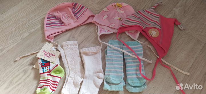 Детские вещи пакетом от 0 до года для девочки