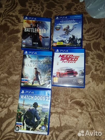 Игры на ps4 диски