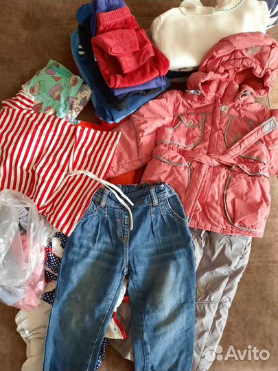 Детские вещи пакетом для девочек