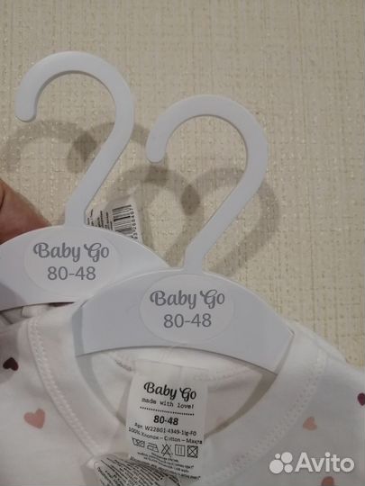 Бодики на девочку 80 86