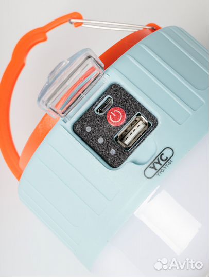 Кемпинговый фонарь на солнечеой батарее