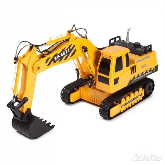 Радиоуправляемый экскаватор Double Eagle 1:20 2.4G