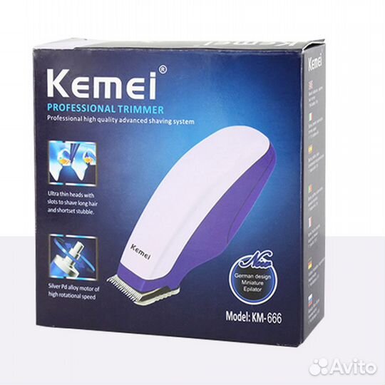 Новый kemei тример