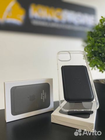 Картхолдер iPhone Leather Wallet MagSafe