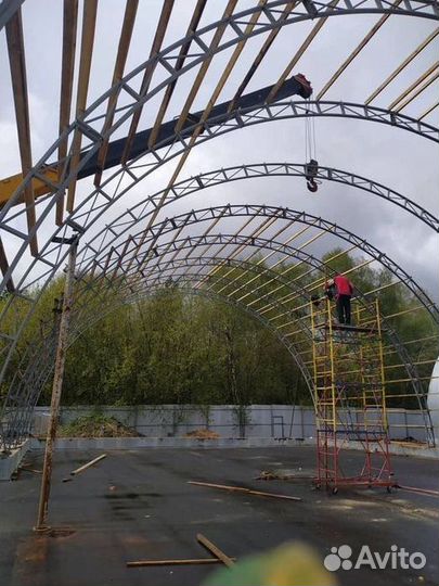 Быстровозводимый Ангар