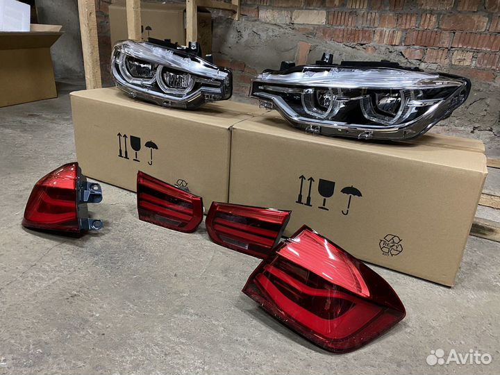 Фары bmw f30 LED фонари F30 LCI