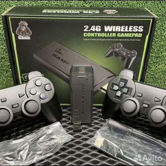 Игровая приставка game stick 9в1 64гб