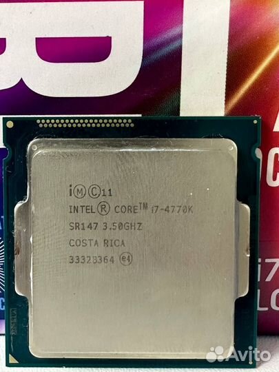 Процессор Intel core i7 4770k 1150