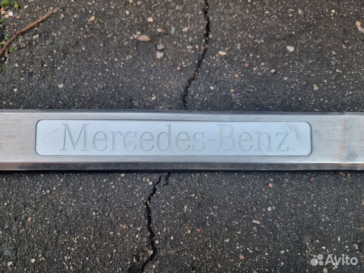 Накладки порога G класс, W463