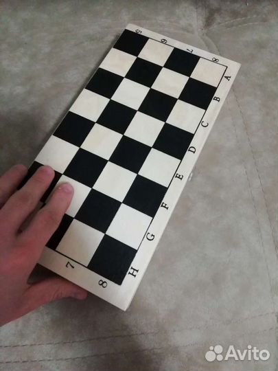 Шахматы деревянные крупные фигуры