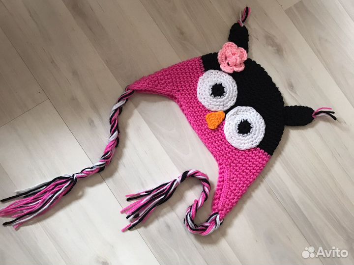 Шапка деми 3-9 мес