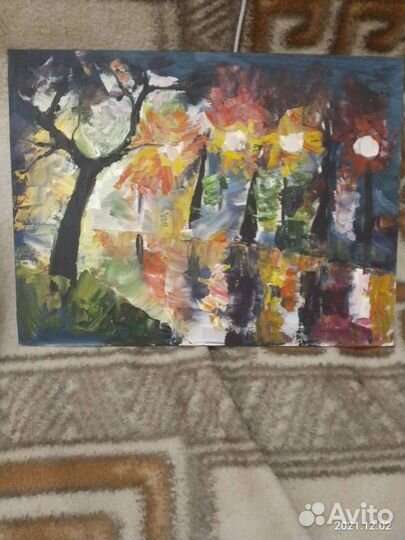 Картина маслом на холсте