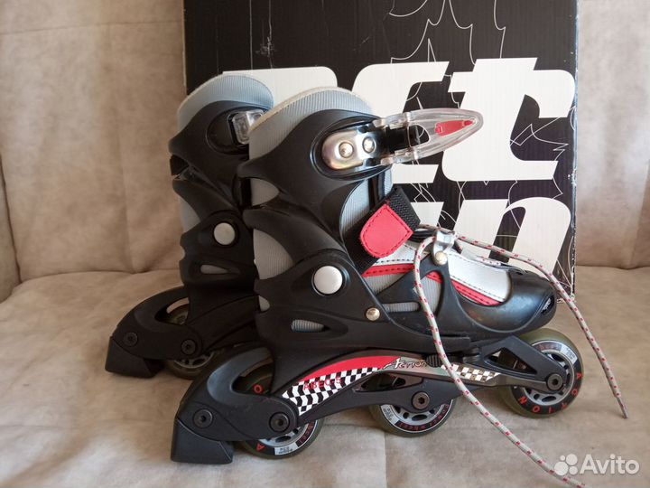 Роликовые коньки детские раздвижные