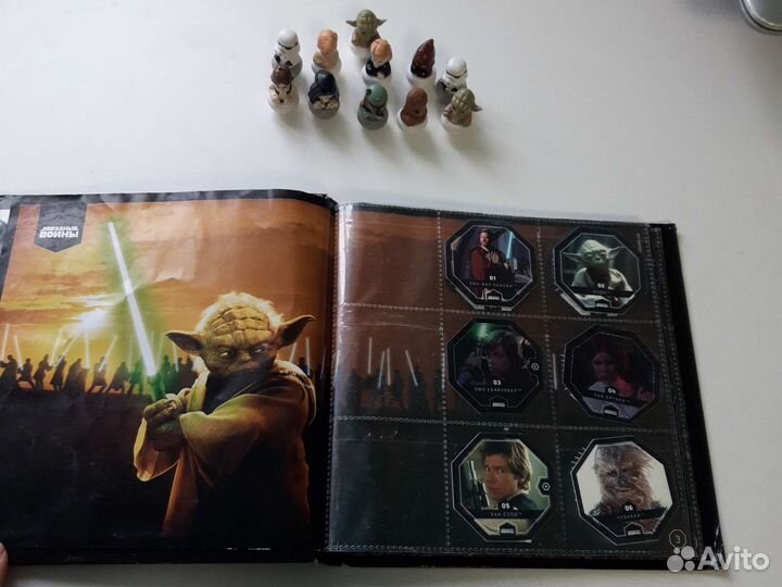 Звездные войны (альбом, фигурки)