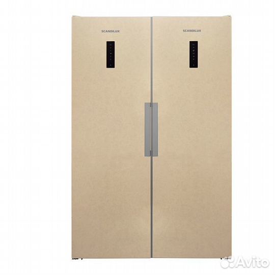 Холодильник scandilux SBS711EZ12B