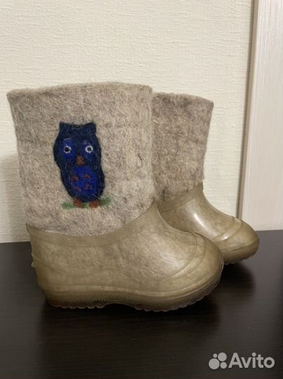 Валенки с галошами