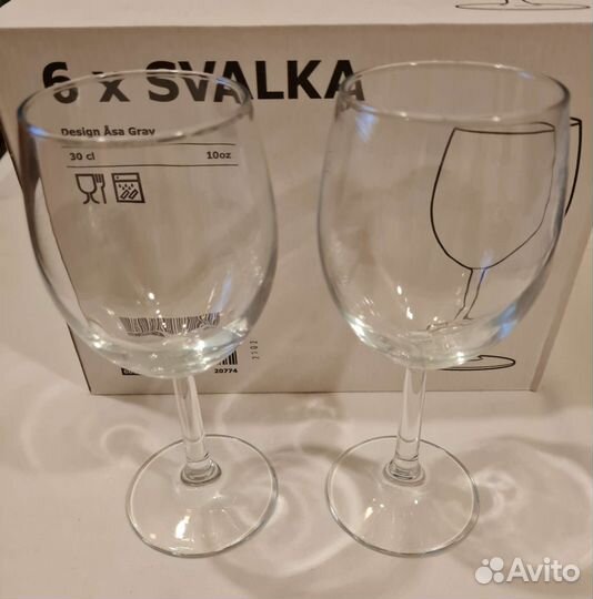 Бокалы для вина IKEA