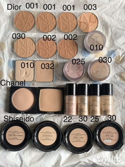 Пудра, румяна, тон люкс+почта