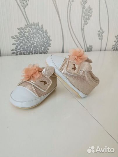 Пинетки для девочки нарядные