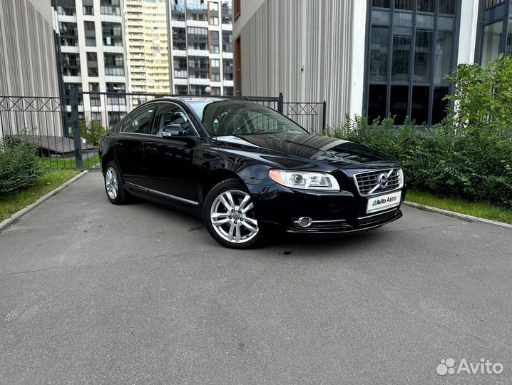 Volvo S80 2.5 AT, 2010, 188 500 км