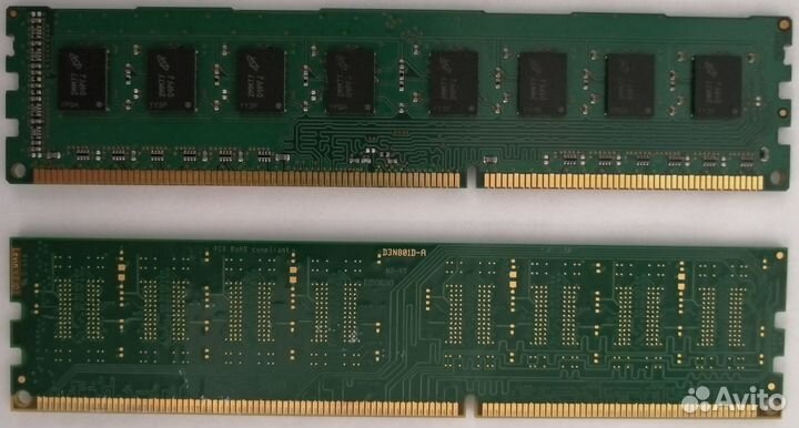 Память crucial (micron) DDR3 PC3-12800, 2Gb