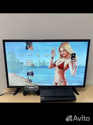 PlayStation 3 super slim прошитая +500 GB