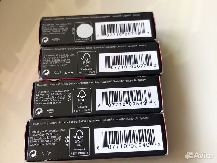 Smashbox помада