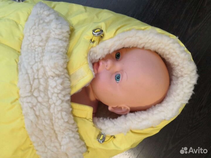 Детский конверт в коляску на выписку