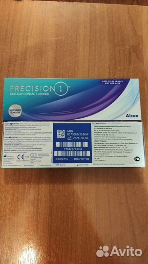 Линзы alcon precision 1
