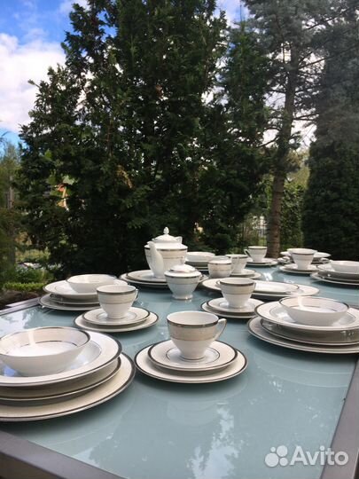 Столовый фарфоровый сервиз на 6/12 персон