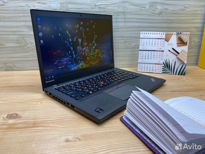 Ноутбук Lenovo T450s i7 12Gb SSD IPS Гарантия