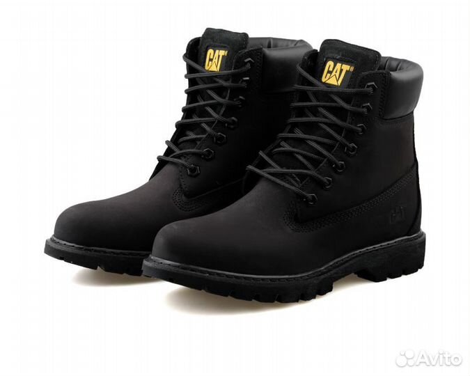 Caterpillar Black Nubuk Clovis (40-45 EU) Оригинал