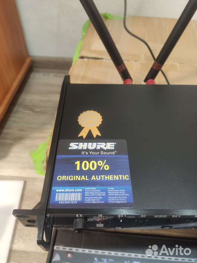 Радиомикрофоны shure ad4d beta58a skm8