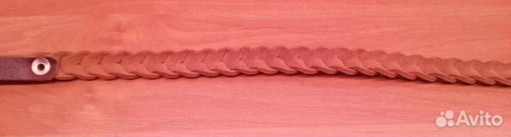 Новый кожаный поводок для собак