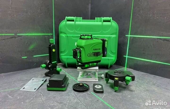 Лазерный уровень Ruiba Проф инструмент в кейсе